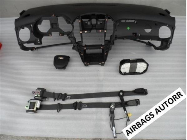 Kit airbags chevrolet cruze negro - 