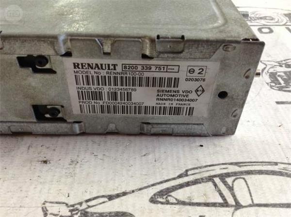 Lector navegador renault espace iv - 8200280671