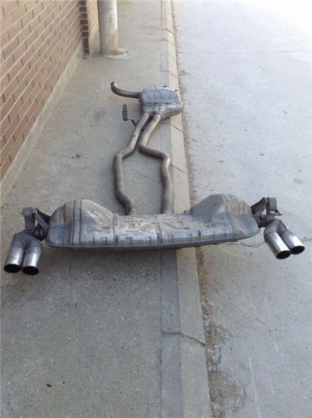 Linea de escape volkswagen touareg v10 - 