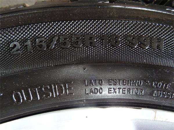 Llantas nissan qashqai 18 - 215/55r18