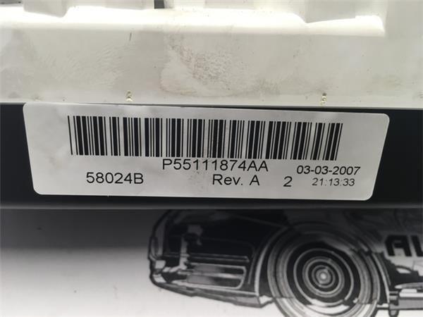 Mando climatizador jeep p55111874aa - p55111874aa