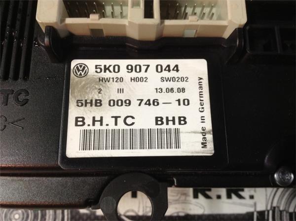 Mando climatizador volkswagen 5k0907044 - 5k0907044