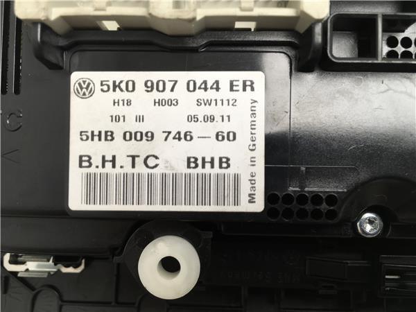 Mando climatizador volkswagen golf vi - 5k0907044er