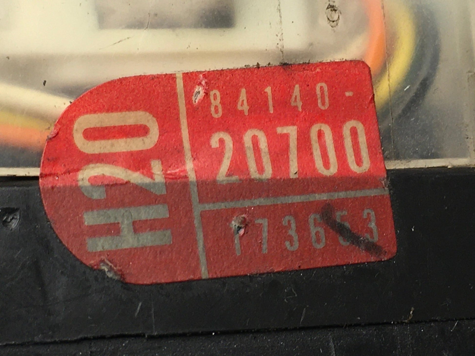 Mando luces Toyota 84140 - 20700 - 8414020700