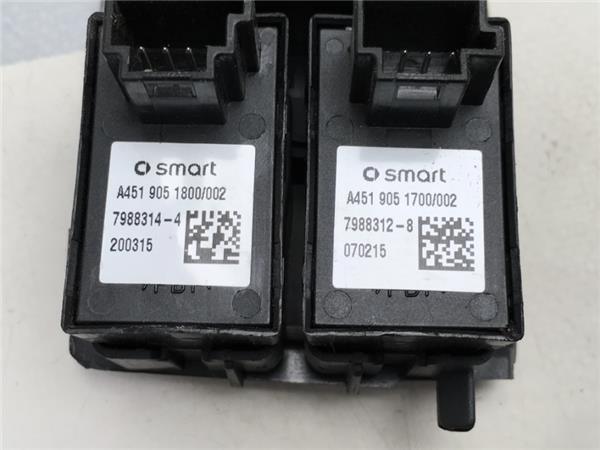 Mandos elevalunas Smart Fortwo W451