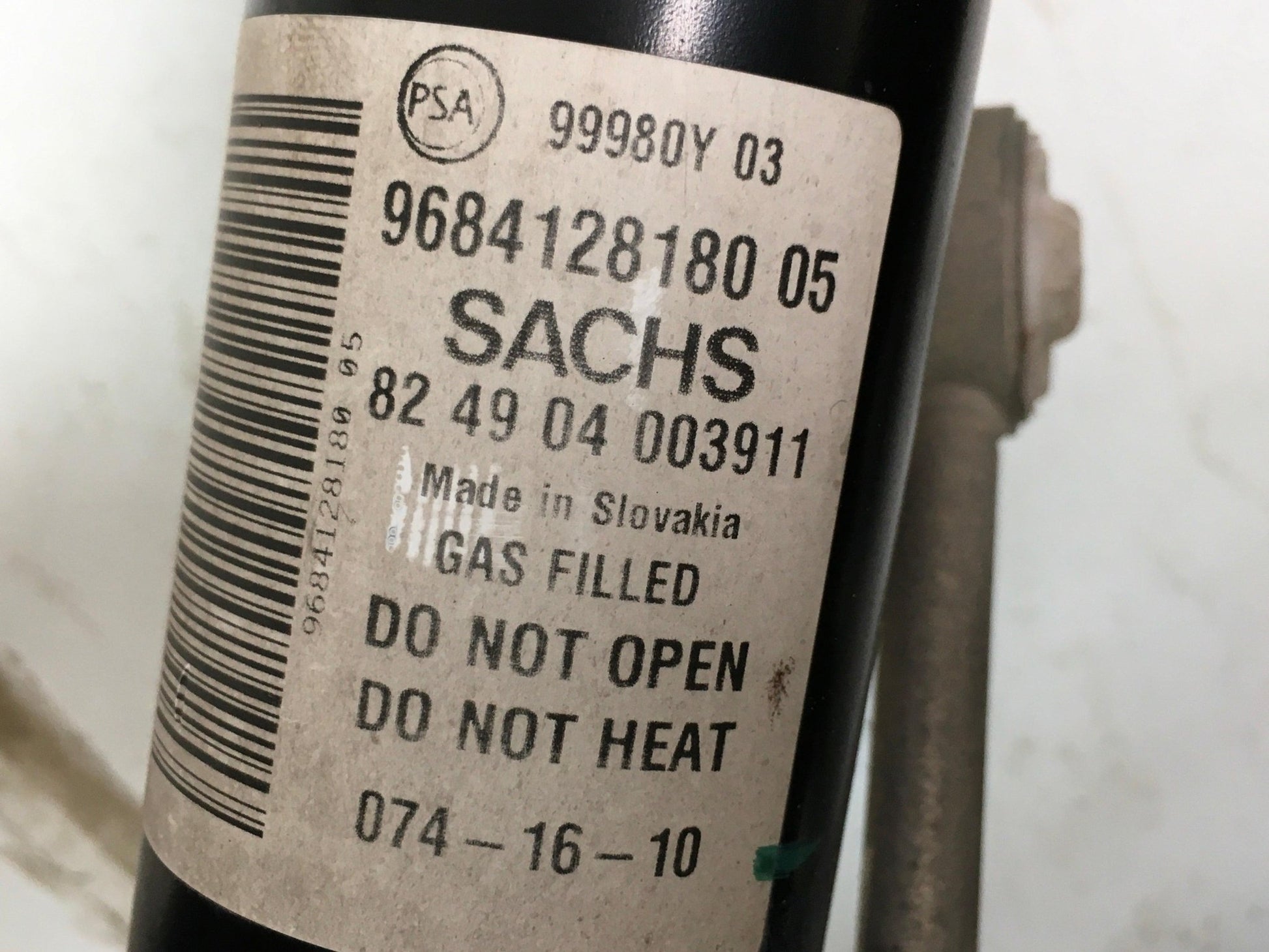 Mangueta dcha Partner Berlingo II - 9684128180