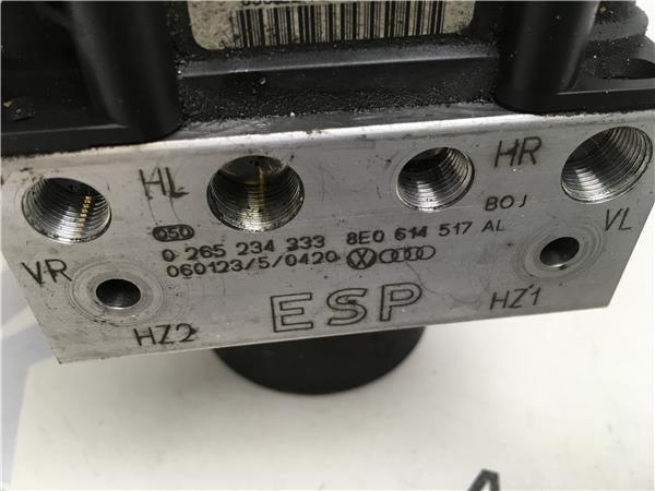 Módulo ABS Audi A4 B7 0265234333 - 0265234333