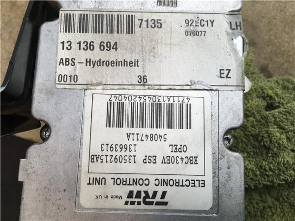 Modulo ABS Opel Vectra C 13136694 - 13136694