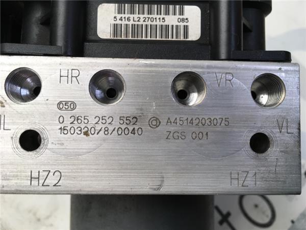 Modulo ABS Smart Fortwo W451 0265252552 - 0265252552