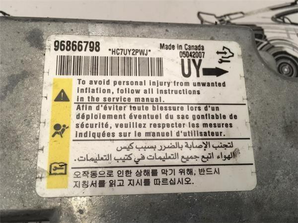 Modulo airbag captiva antara 96866798 - 96866798