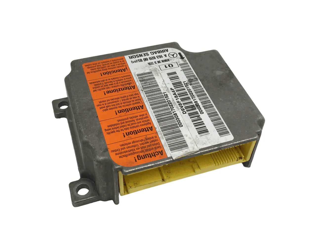 Modulo airbag Mercedes A1638200085