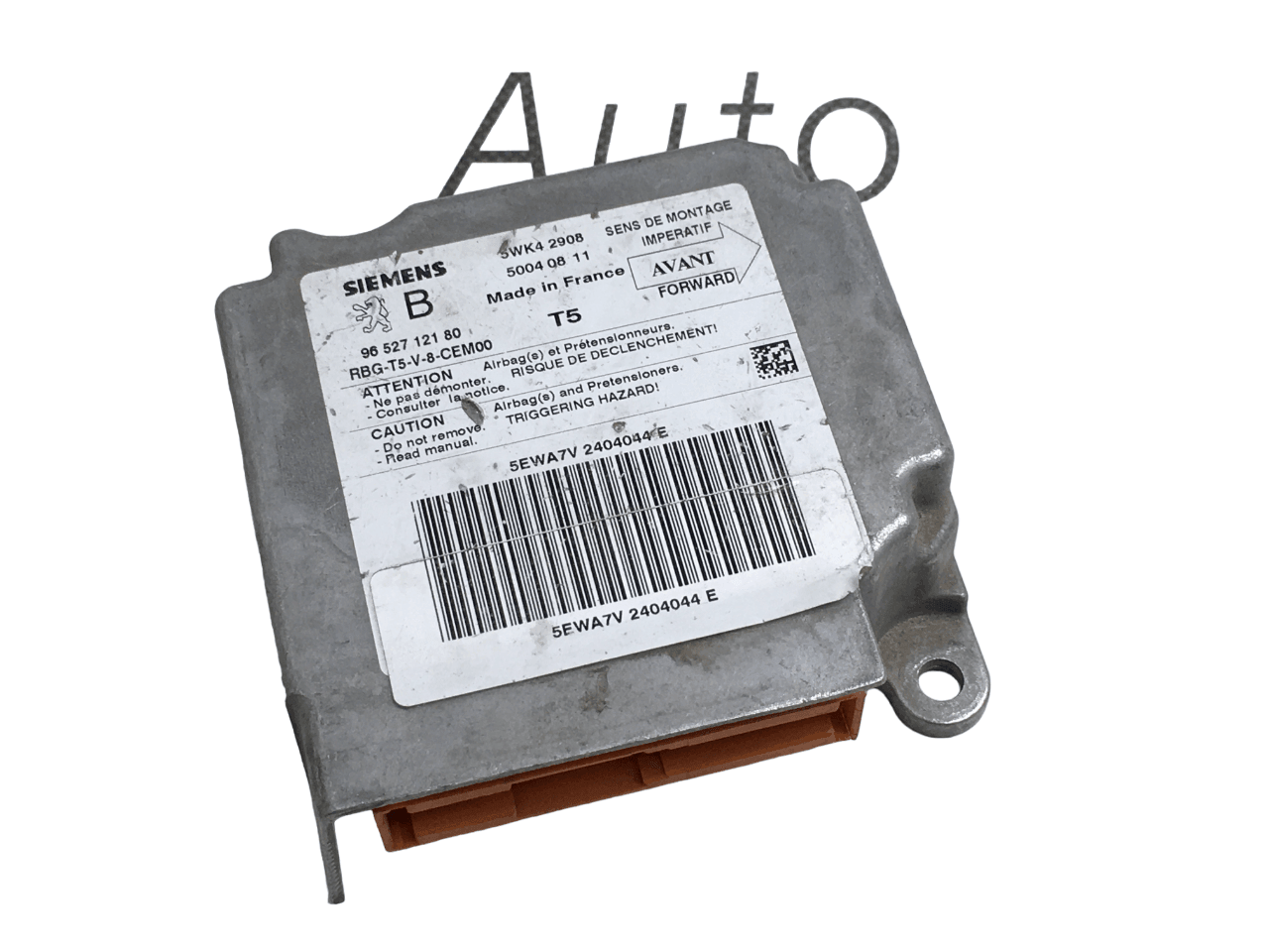 Modulo Airbag Peugeot 9652712180 - 9652712180