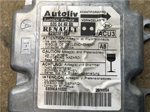 Modulo Airbag Renault Kangoo I - 8200381660