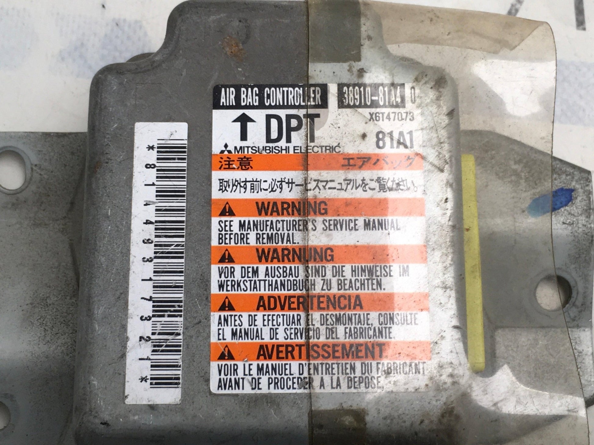 Modulo Airbag Suzuki Jimny II - 38910-81A4