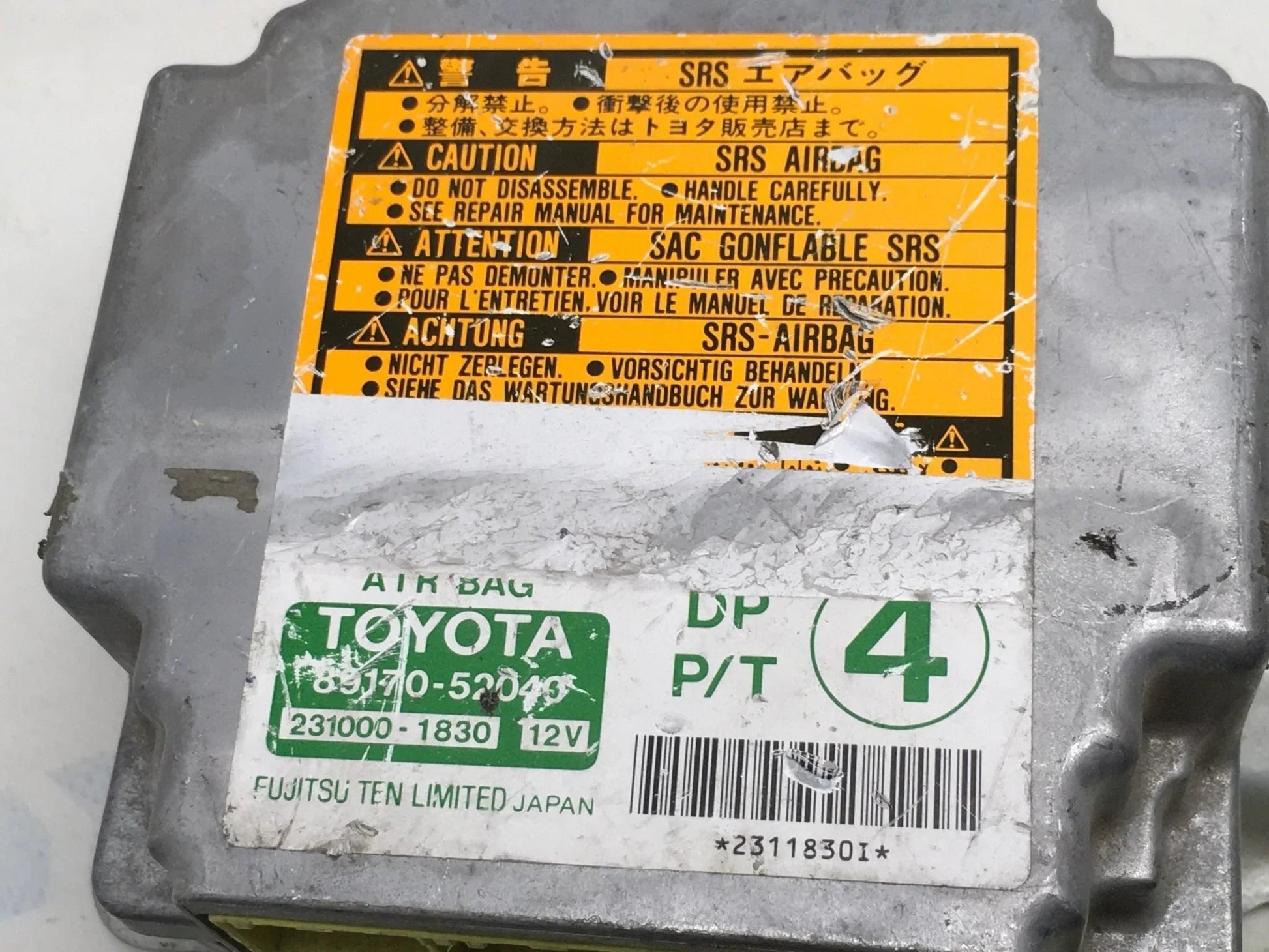 Modulo Airbag Toyota Yaris 1