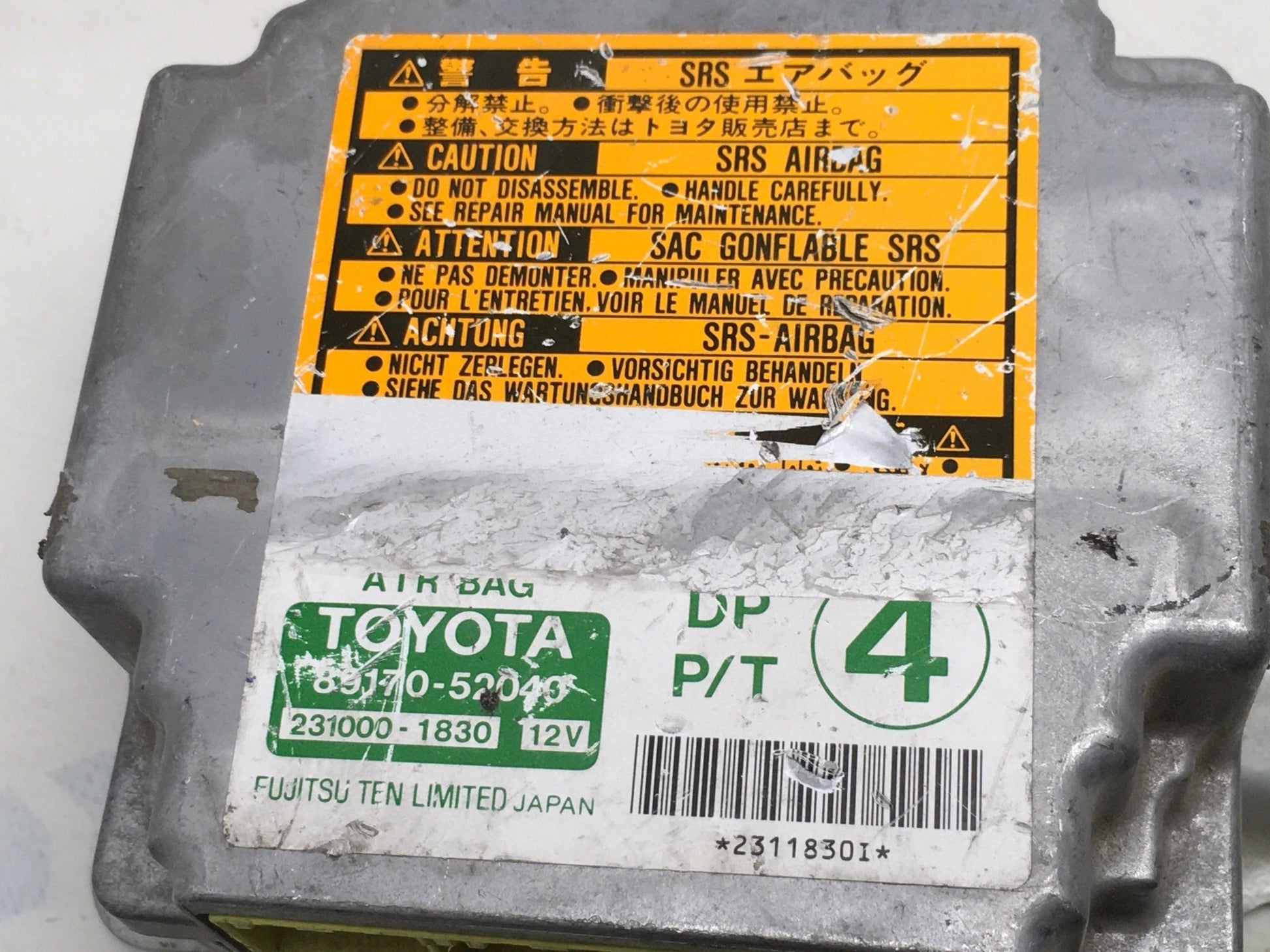 Modulo Airbag Toyota Yaris 1 - 231000-1830