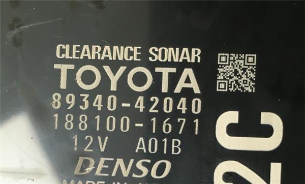 modulo aparcamiento Toyota Rav4 XA40 - 8934042040