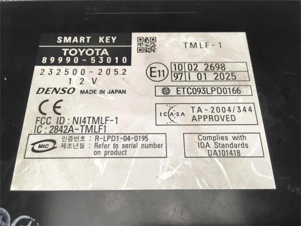 Modulo arranque sin llave is 220d - 8999053010