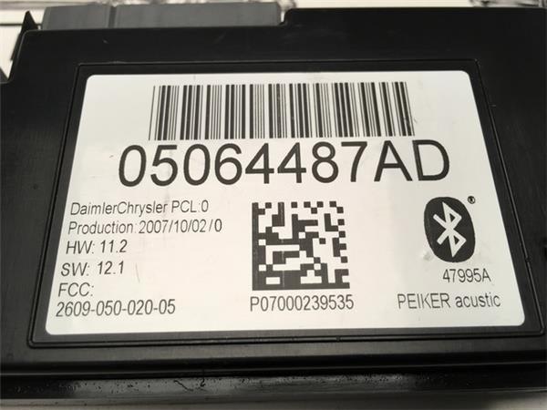 Modulo bluetooth jeep 05064487ad - 05064487ad