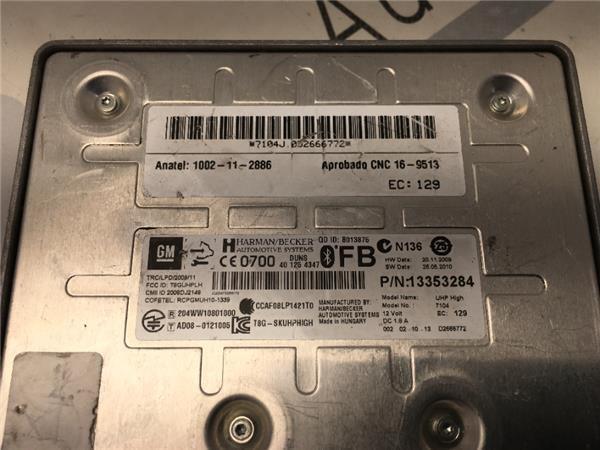 Modulo Bluetooth Opel 13353284