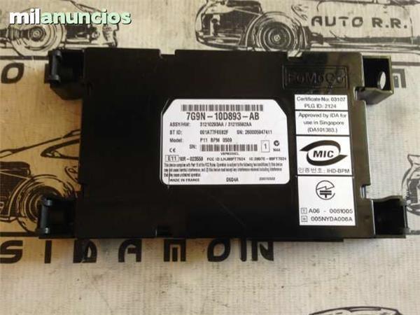 Modulo bluetooth volvo v70 7g9n10d893ab - 7g9n10d893ab