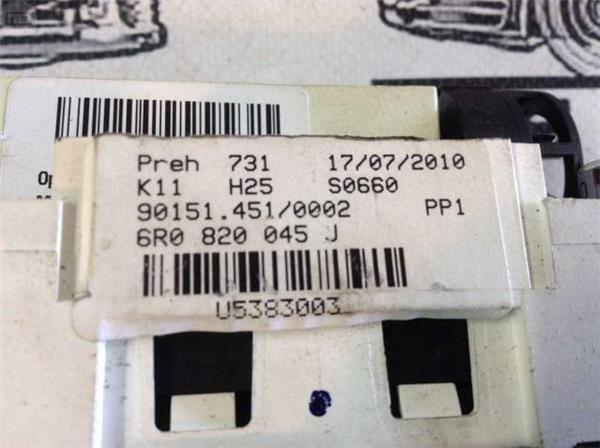 Modulo clima volkswagen polo 6r - 6r0820045j