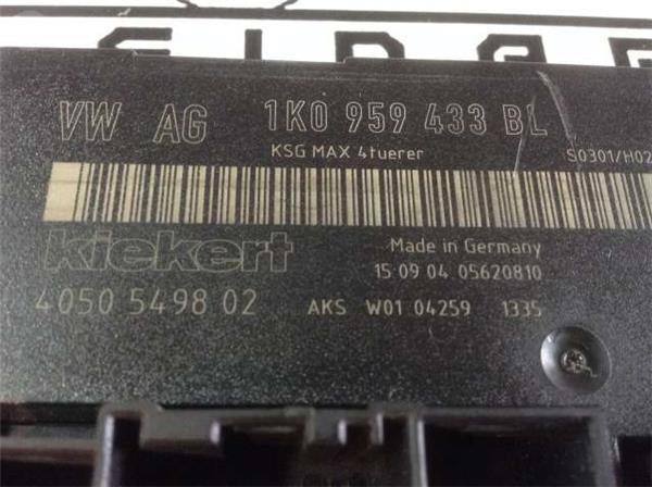 Modulo confort audi/vw 1k0959433bl - 1k0959433bl