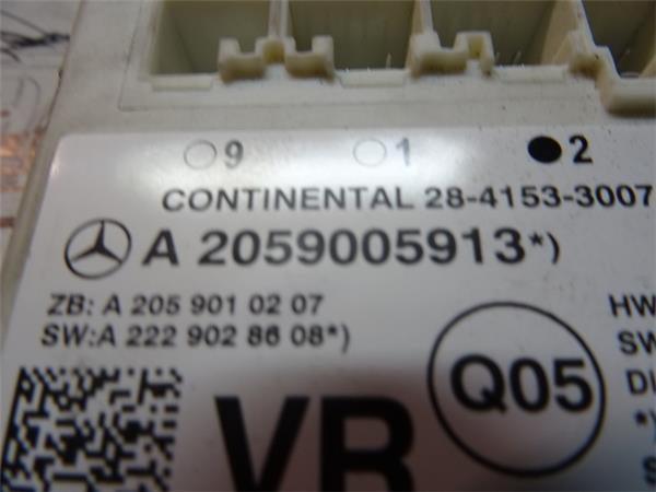 Modulo confort mercedes w205 a2059005913 - a2059005913
