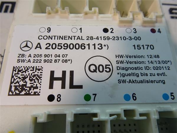Modulo de puerta mercedes a2059006113 - a2059006113