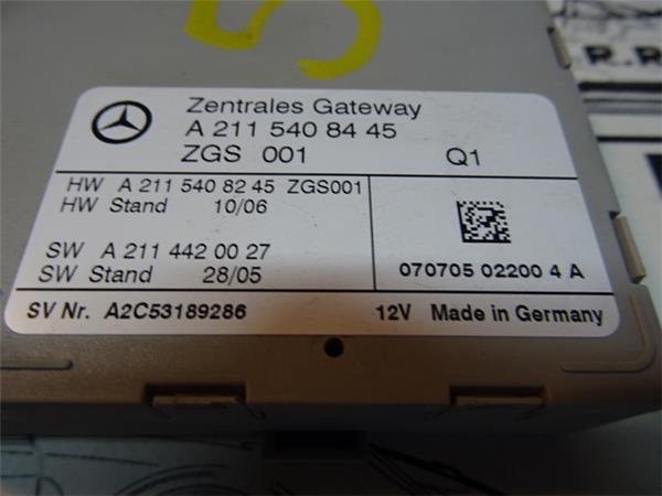 Modulo gateway mercedes a2115408445 - a2115408445