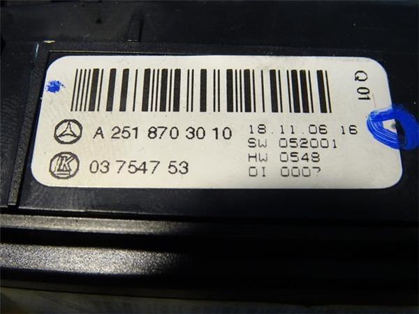 Modulo mandos mercedes a2518703010 - a2518703010