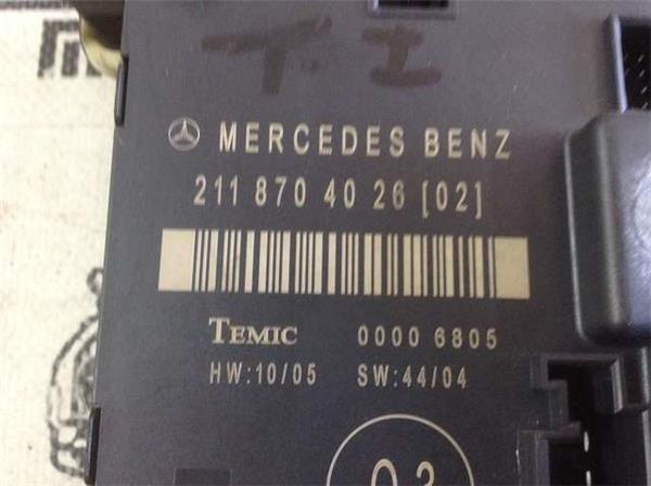 MODULO MERCEDES W211 2118704026 - 2118704026