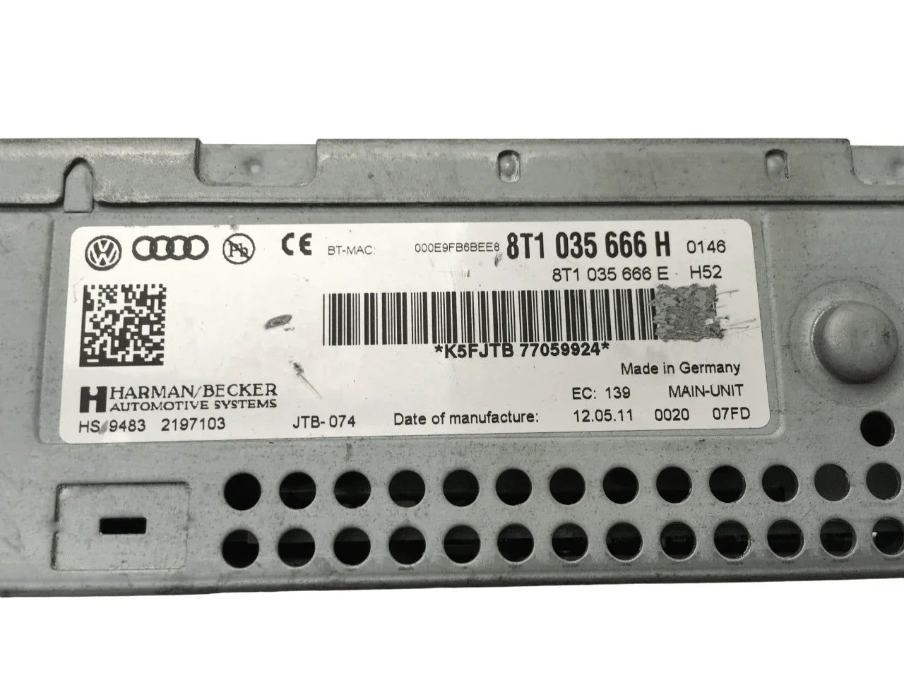Modulo Navegador Audi 8T1035666H