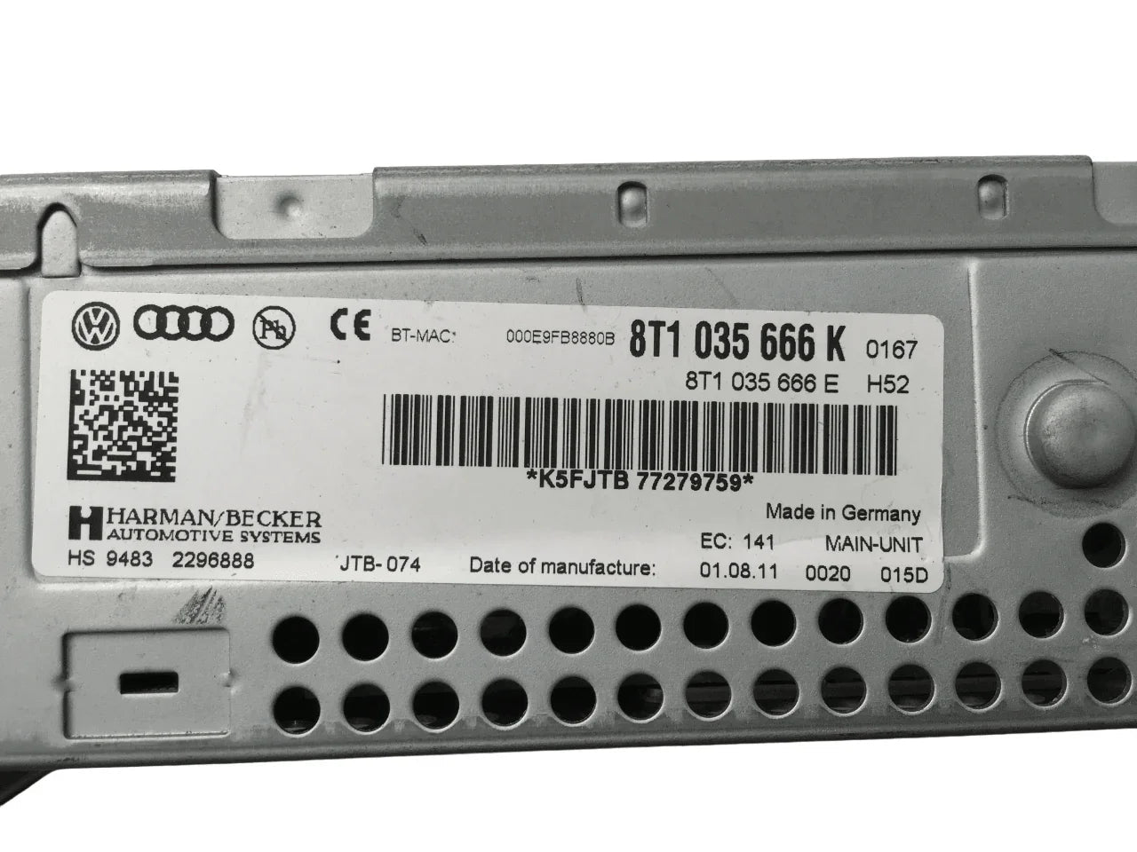 Modulo Navegador Audi 8T1035666K