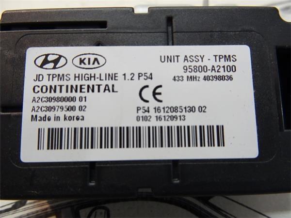 Modulo neumaticos kia ceed iii - 95800a2100