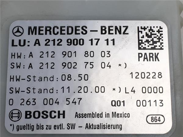Modulo PDC Mercedes Clase E W212