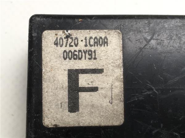 Modulo presion neumaticos Infiniti 40720 - 407201CA0A