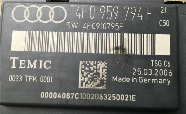 Modulo puerta audi 4f0959794f - 4f0959794f