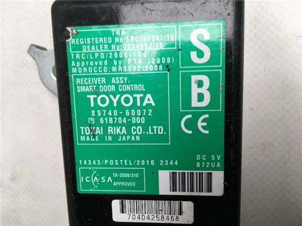 Modulo puerta Toyota 89740 - 60072 - 8974060072