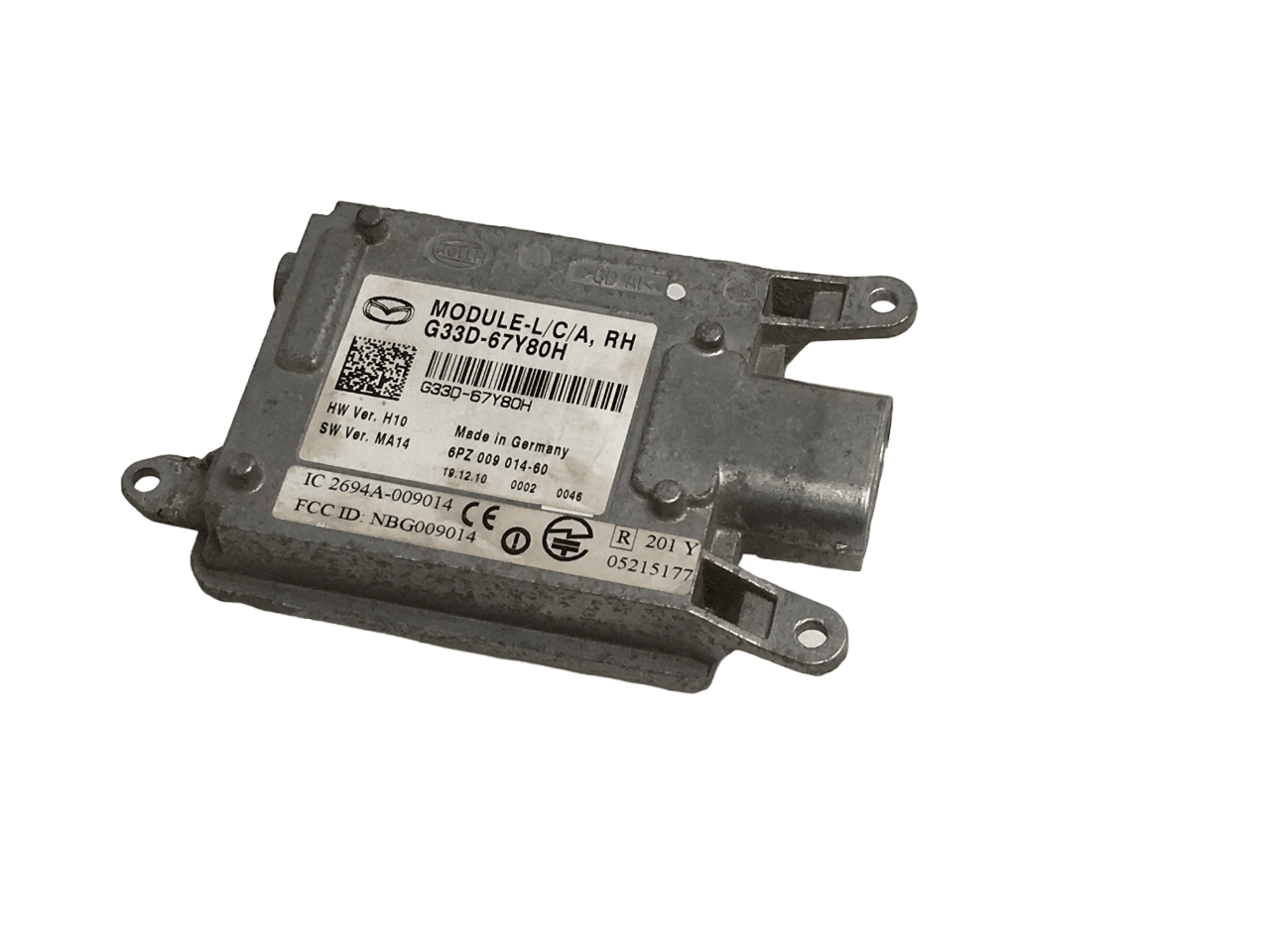 Modulo Radar Mazda G33D67Y80H - G33D67Y80H