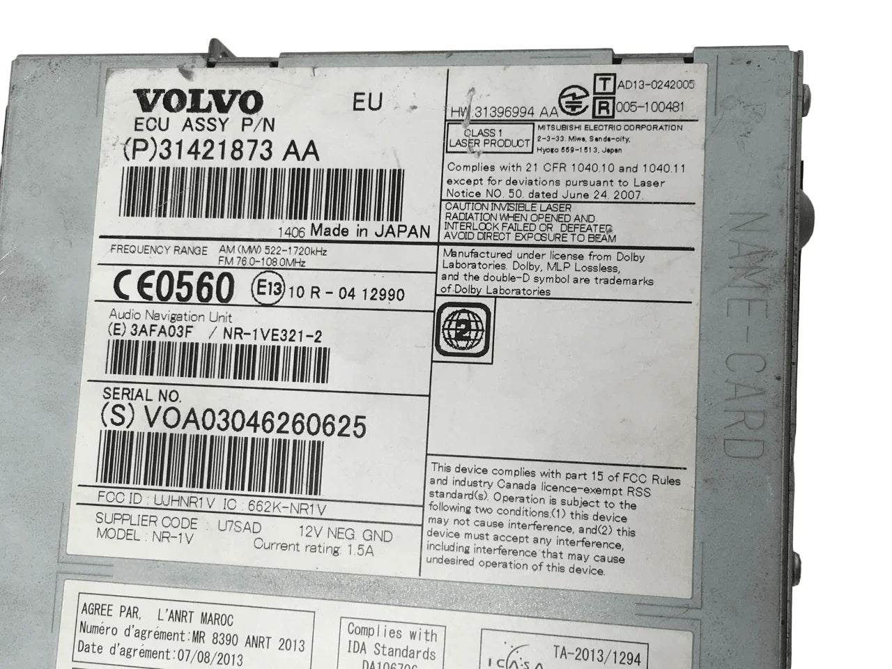 Modulo Radio CD Volvo p31421873aa