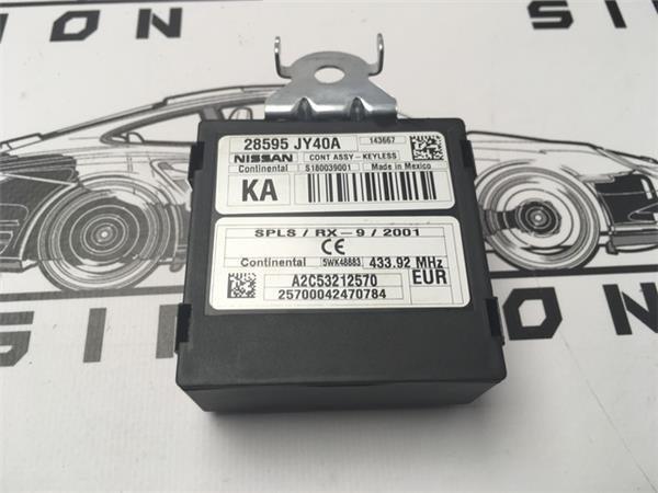 Modulo sin llave renault koleos - 28595jy40a