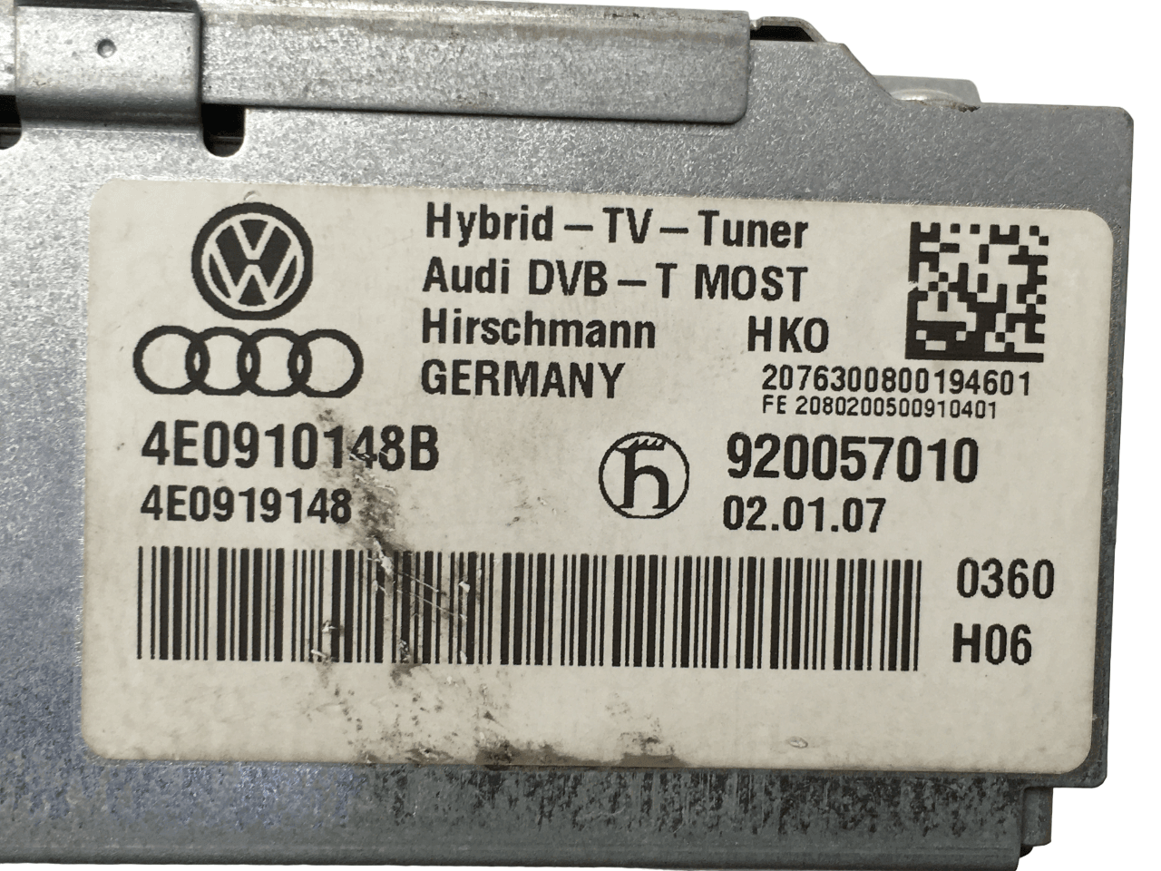 Modulo TV Audi 4E0910148B - 4E0910148B