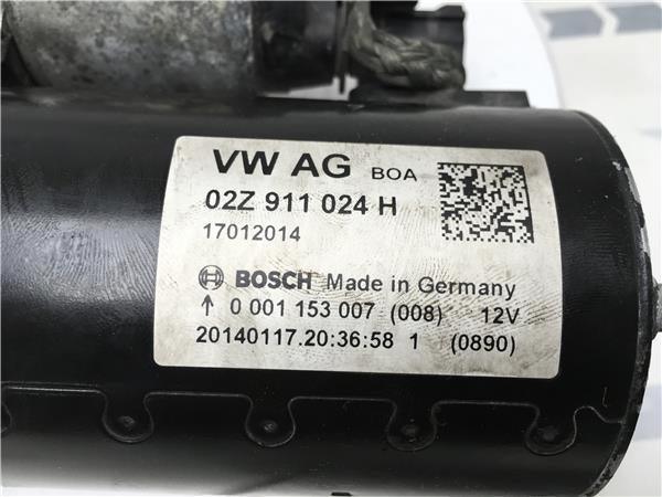 Motor Arranque Audi VW 02z911024h - 02z911024h