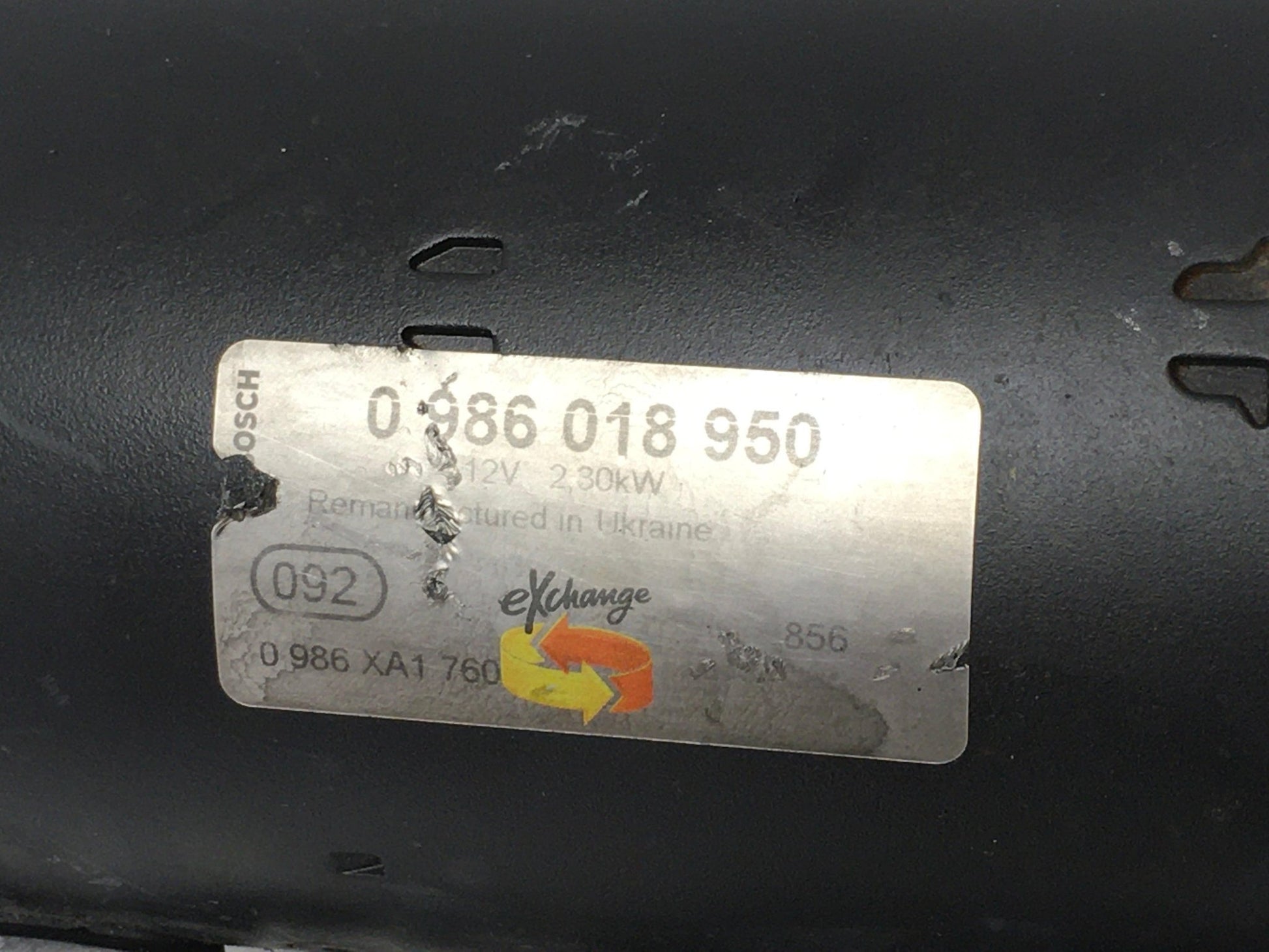 Motor arranque Iveco 0986018950 - 0986018950