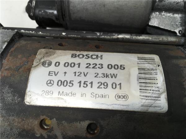 Motor Arranque Mercedes 0001223005