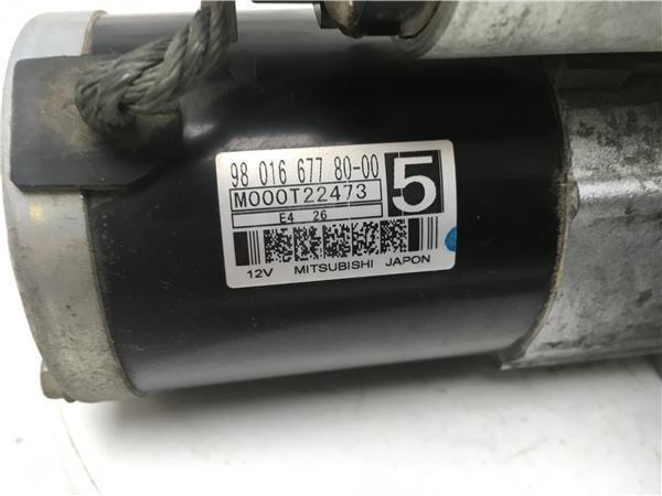 Motor arranque PSA 9801667780