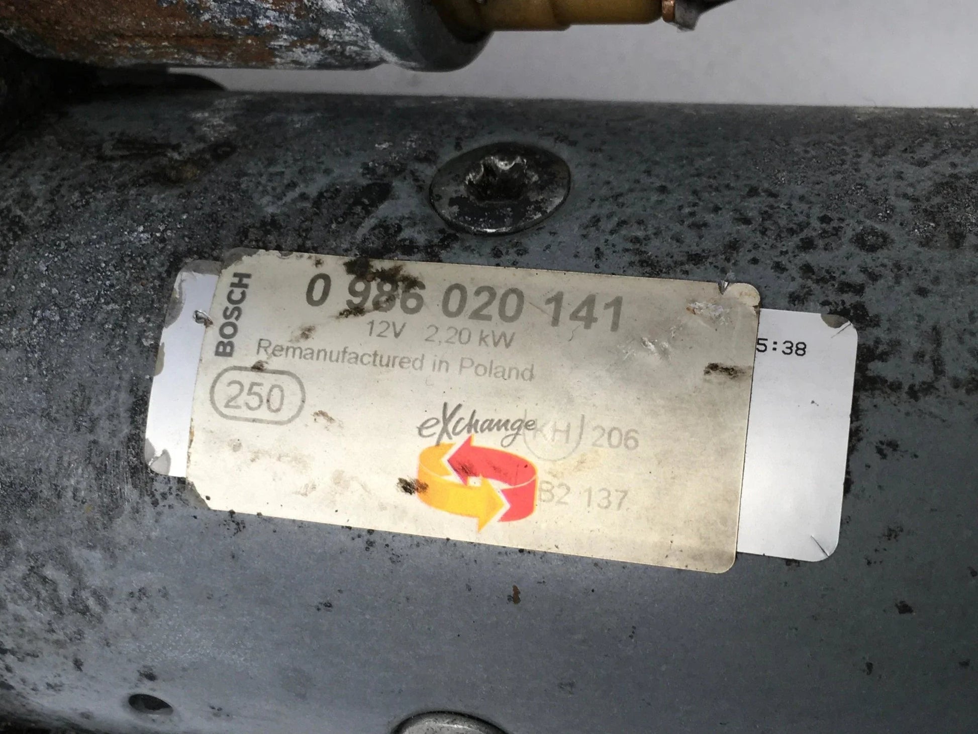 Motor Arranque Renault 0986020141