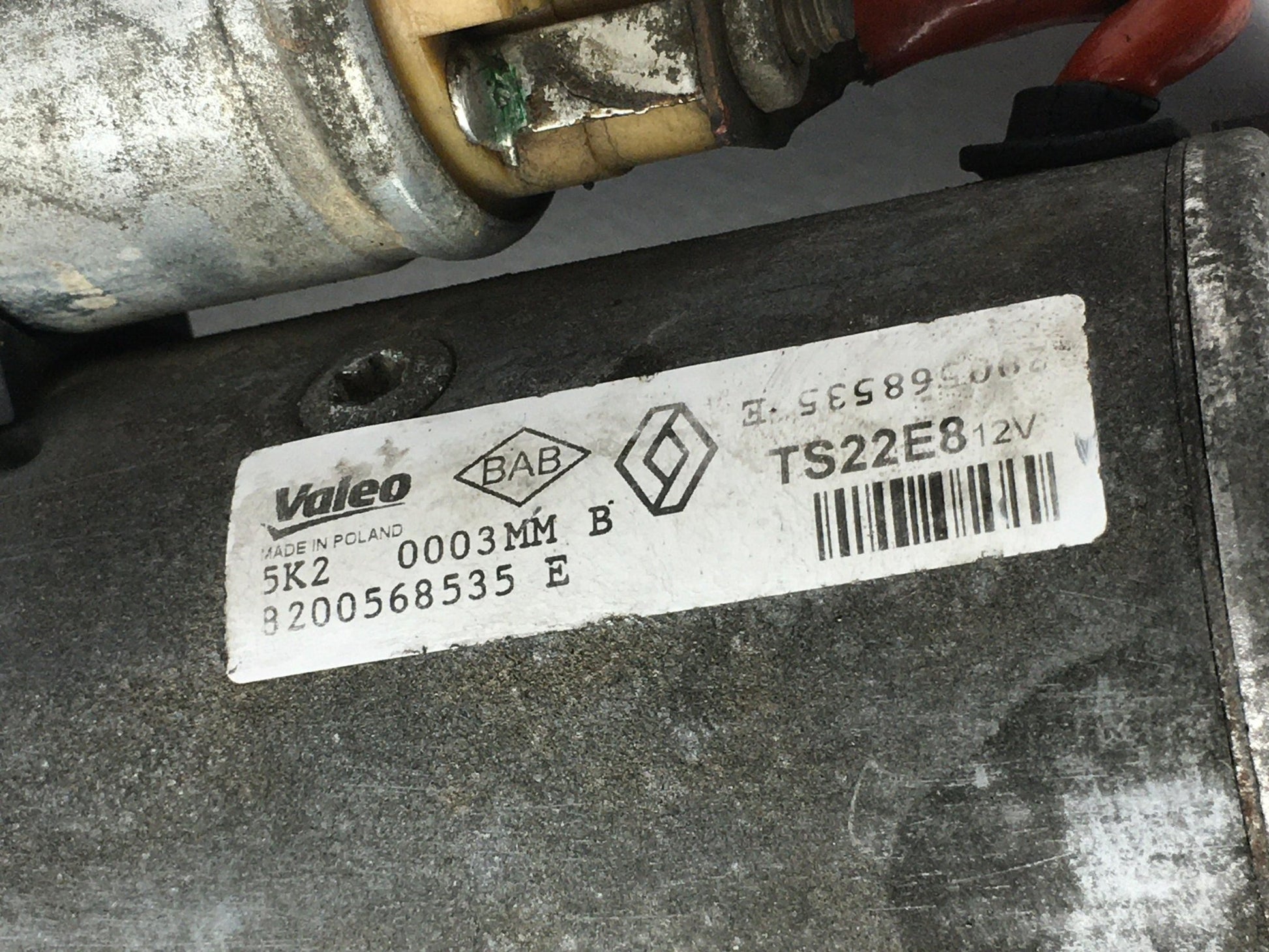 Motor Arranque Renault 8200568535E - 8200568535E