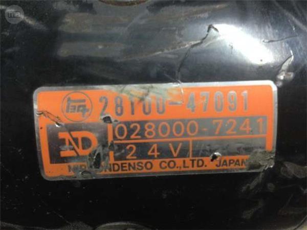 Motor arranque toyota land cruiser 4.0 - 28100-47091